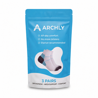 3 Pair Archly All-Day Compression Socks